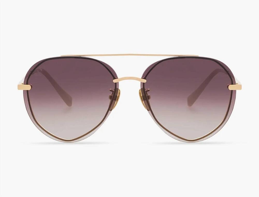 NEW FALCON PARK lenox sunglasses in brown
